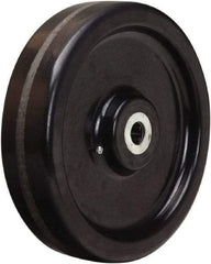 Hamilton - 12 Inch Diameter x 3 Inch Wide, Phenolic Caster Wheel - 3,500 Lb. Capacity, 3-1/4 Inch Hub Length, 1-1/4 Inch Axle Diameter, Straight Roller Bearing - USA Tool & Supply