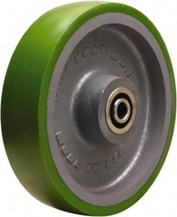 Hamilton - 10 Inch Diameter x 2-1/2 Inch Wide, Polyurethane on Cast Iron Caster Wheel - 2,500 Lb. Capacity, 3-1/2 Inch Hub Length, 3/4 Inch Axle Diameter, Sealed Precision Ball Bearing - USA Tool & Supply