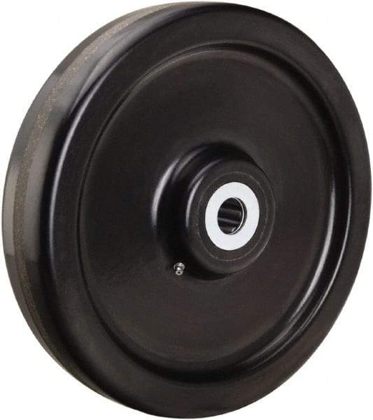 Hamilton - 12 Inch Diameter x 2-1/2 Inch Wide, Phenolic Caster Wheel - 3,000 Lb. Capacity, 3-1/4 Inch Hub Length, 1-1/4 Inch Axle Diameter, Straight Roller Bearing - USA Tool & Supply