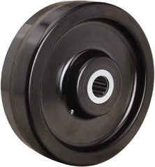 Hamilton - 12 Inch Diameter x 3-1/2 Inch Wide, Phenolic Caster Wheel - 4,000 Lb. Capacity, 4-1/4 Inch Hub Length, 2-7/16 Inch Axle Diameter, Plain Bore Bearing - USA Tool & Supply