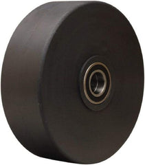 Hamilton - 12 Inch Diameter x 4 Inch Wide, Nylon Caster Wheel - 10,000 Lb. Capacity, 4-1/4 Inch Hub Length, 1-1/4 Inch Axle Diameter, Precision Ball Bearing - USA Tool & Supply