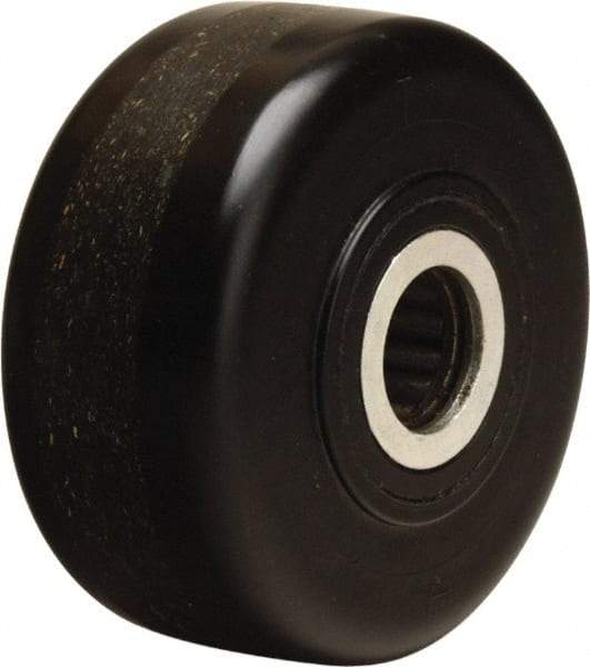 Hamilton - 3-1/4 Inch Diameter x 1-1/2 Inch Wide, Phenolic Caster Wheel - 600 Lb. Capacity, 1-5/8 Inch Hub Length, 5/8 Inch Axle Diameter, Straight Roller Bearing - USA Tool & Supply