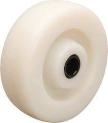 Hamilton - 6 Inch Diameter x 2 Inch Wide, Nylon Caster Wheel - 1,000 Lb. Capacity, 2-3/16 Inch Hub Length, 3/4 Inch Axle Diameter, Delrin Bearing - USA Tool & Supply