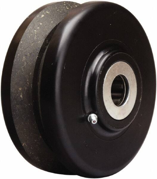 Hamilton - 6 Inch Diameter x 2-1/2 Inch Wide, Phenolic Caster Wheel - 1,120 Lb. Capacity, 3-1/4 Inch Hub Length, 1 Inch Axle Diameter, Straight Roller Bearing - USA Tool & Supply