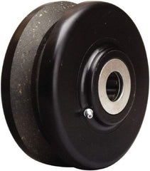 Hamilton - 6 Inch Diameter x 2-1/2 Inch Wide, Phenolic Caster Wheel - 1,120 Lb. Capacity, 3-1/4 Inch Hub Length, 1-15/16 Inch Axle Diameter, Plain Bore Bearing - USA Tool & Supply