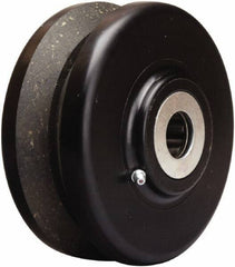 Hamilton - 6 Inch Diameter x 2-1/2 Inch Wide, Phenolic Caster Wheel - 1,120 Lb. Capacity, 3-1/4 Inch Hub Length, 1 Inch Axle Diameter, Straight Roller Bearing - USA Tool & Supply