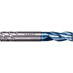 1/4″ Diam 3-Flute Variable Helix Solid Carbide Square Roughing & Finishing End Mill AlTiN Finish, 1/2″ LOC, 2″ OAL, 1/4″ Shank Diam