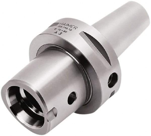 HAIMER - 14mm Hole Diam, C6 Taper Shank Shrink Fit Tool Holder & Adapter - 70mm Projection, 29.5mm Nose Diam, 48mm Clamping Depth, 25,000 RPM - Exact Industrial Supply
