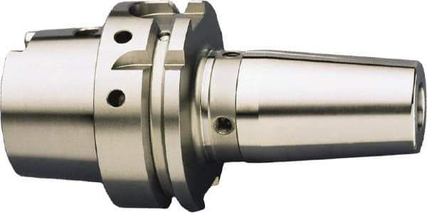 HAIMER - 18mm Hole Diam, HSK80A Taper Shank Shrink Fit Tool Holder & Adapter - 100mm Projection, 33mm Nose Diam, 50mm Clamping Depth, 25,000 RPM - Exact Industrial Supply