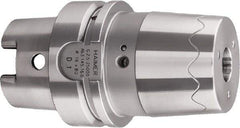 HAIMER - 20mm Hole Diam, HSK63A Taper Shank Shrink Fit Tool Holder & Adapter - 85mm Projection, 46mm Nose Diam, 53mm Clamping Depth, 25,000 RPM - Exact Industrial Supply