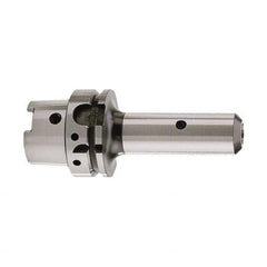 HAIMER - 0.63" to 0.79" Capacity, 5.12" Projection, HSK100A Hollow Taper, HG03 Collet Chuck - 0.0002" TIR - Exact Industrial Supply