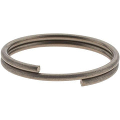 KIPP - 26.3mm ID, 28mm OD, 1.7mm Thick, Split Ring - 1.4310 Stainless Steel, Natural Finish - USA Tool & Supply