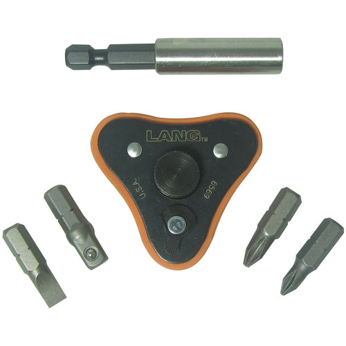 6 Pc Finger Ratchet Bit Driver Set - USA Tool & Supply