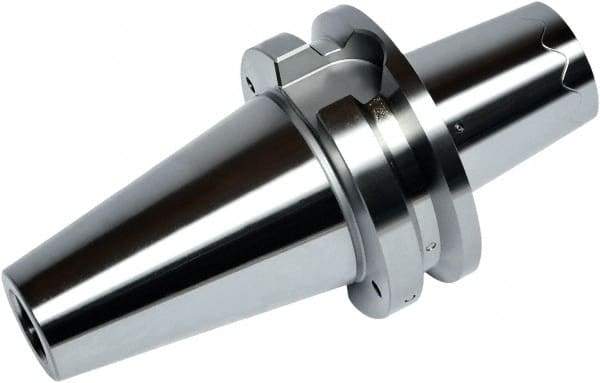 HAIMER - 25mm Hole Diam, SK50 Taper Shank Shrink Fit Tool Holder & Adapter - 200mm Projection, 44mm Nose Diam, 58mm Clamping Depth, 25,000 RPM, Through Coolant - Exact Industrial Supply