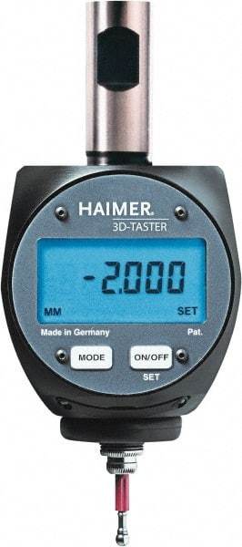 HAIMER - Positioning Indicators Type: Electronic Positioning Indicator Point Diameter (mm): 4.00 - USA Tool & Supply