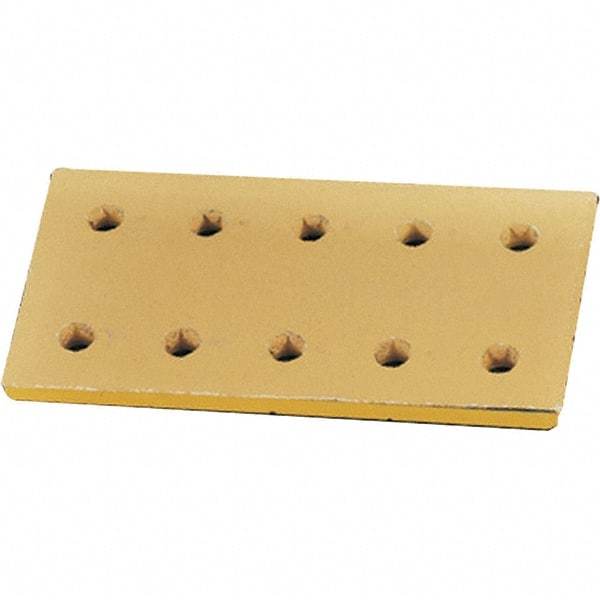 Dynabrade - 7" Long x 3.6667" Wide Power Sander Punch Plate - For Use with Dynabug Orbital Sanders - USA Tool & Supply