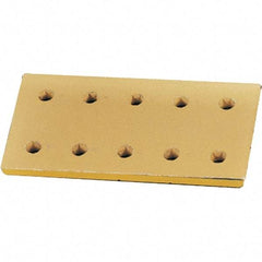 Dynabrade - 7" Long x 3.6667" Wide Power Sander Punch Plate - For Use with Dynabug Orbital Sanders - USA Tool & Supply