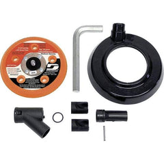 Dynabrade - Power Sander Vacuum Shroud Conversion Kit - 5" Diam, For Use with Dynorbital Supreme Random & Dynorbital-Spirit Random Orbital Sanders - USA Tool & Supply
