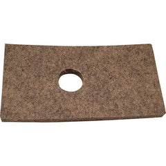 Dynabrade - 1/2" Thick, Machinery Leveling Pad & Mat - 30,000 Lb Max Load - USA Tool & Supply