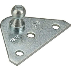 Dynabrade - 10mm Diameter Ball Bracket - Includes 2 Brackets, Use with Downdraft Sanding Tables - USA Tool & Supply