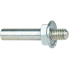 Dynabrade - Abrasive Disc Adapter - 1/4-20 Male, 1-1/4" Long - USA Tool & Supply