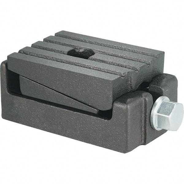 Dynabrade - 20,000 Lb Capacity, 3-1/2 Wide x 6-3/4" Long, 1/4" Pad, Wedge Jack - 2-3/4" Min Height, 1/4" Rise, 1-1/8" Anchor, 2-3/4" High (Without Pad) - USA Tool & Supply