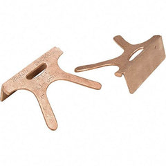 Dynabrade - 4" Jaw Width, Bronze, Vise Jaw Cap - USA Tool & Supply