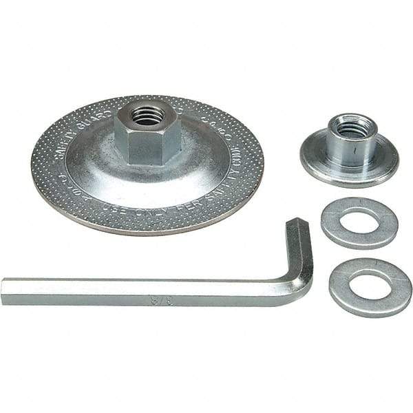 Dynabrade - 5" Diam Angle & Disc Grinder Wheel Mount Adapter Kit - For Use with Disc Grinders - USA Tool & Supply