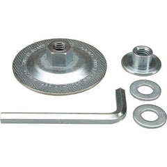 Dynabrade - 5" Diam Angle & Disc Grinder Wheel Mount Adapter Kit - For Use with Disc Grinders - USA Tool & Supply
