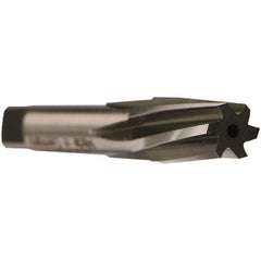 Emuge - 2" Pipe, 2.1575" Small End Diam, 1.7717" Straight Shank, 46mm Flute, Taper Pipe Reamer - USA Tool & Supply