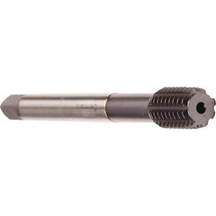 Emuge - 7/16-20 UNF 2BX Bottoming Thread Forming Tap - Cobalt, TiCN Finish, 3.937" OAL, 0.512" Thread Length, Right Hand Thread, Series InnoForm - USA Tool & Supply