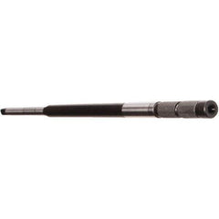 Emuge - M14mm Tap, 12.9921 Inch Overall Length, 0.7087 Inch Max Diameter, Tap Extension - 0.4331 Inch Tap Shank Diameter, 0.4331, 0.7087 Inch Extension Shank Diameter, 0.3543 Inch Extension Square Size, 35mm Tap Depth - USA Tool & Supply