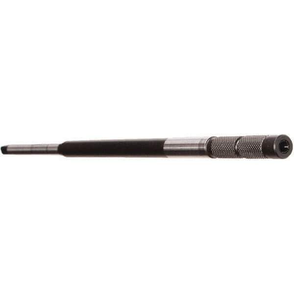 Emuge - M3 to M5mm Tap, 9.0551 Inch Overall Length, 0.2953 Inch Max Diameter, Tap Extension - 0.1378 Inch Tap Shank Diameter, 0.2362, 0.2953 Inch Extension Shank Diameter, 0.1929 Inch Extension Square Size, 22mm Tap Depth - USA Tool & Supply