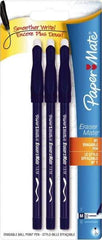 Paper Mate - 1mm Ball Point Stick Pen - Blue - USA Tool & Supply