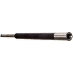 Emuge - 7mm Shank Diam, 6mm Hole Diam, Straight Shank Shrink Fit Tool Holder & Adapter - 12.1mm Nose Diam, 31mm Clamping Depth, Through Coolant - Exact Industrial Supply