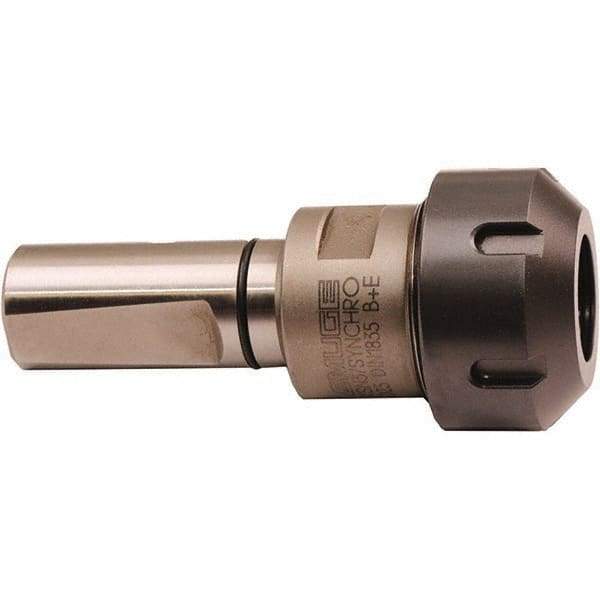 Emuge - HSK100A Taper Shank Rigid Tapping Adapter - M4 Min Tap Capacity, 84mm Projection, Through Coolant - Exact Industrial Supply