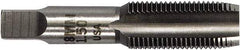 Irwin Hanson - 7/8-18 UNS 4 Flute Bright Finish Carbon Steel Straight Flute Standard Hand Tap - Plug, Right Hand Thread, Oversize - Exact Industrial Supply