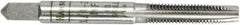Irwin Hanson - 3/4-16 UNF 2B 4 Flute Bright Finish Carbon Steel Straight Flute Standard Hand Tap - Taper, Right Hand Thread, Oversize - Exact Industrial Supply
