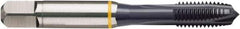 Guhring - M16x2.00 Metric Coarse, TiCN Finish, Cobalt Spiral Point Tap - Plug Chamfer, Right Hand Thread, 3.811" OAL, 1.023" Thread Length, 0.48" Shank Diam, 6H Class of Fit, Series 4416 - Exact Industrial Supply