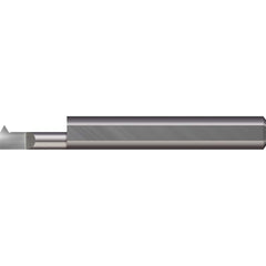 Micro 100 - Single Point Threading Tools; Thread Type: Internal ; Material: Solid Carbide ; Profile Angle: 60 ; Threading Diameter (Decimal Inch): 0.3200 ; Cutting Depth (Decimal Inch): 1.0000 ; Maximum Threads Per Inch: 32 - Exact Industrial Supply