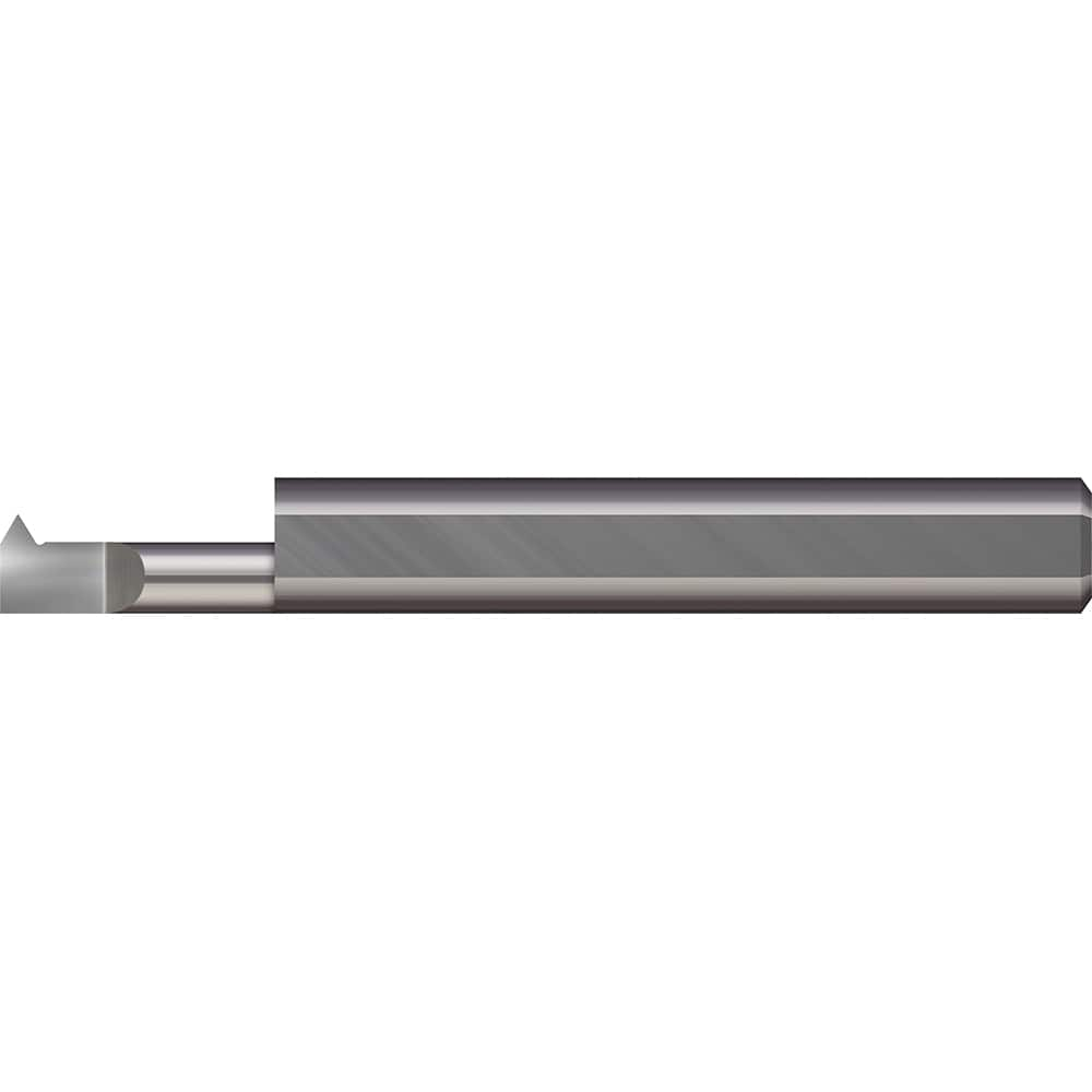 Micro 100 - Single Point Threading Tools; Thread Type: Internal ; Material: Solid Carbide ; Profile Angle: 60 ; Threading Diameter (Decimal Inch): 0.2000 ; Cutting Depth (Decimal Inch): 0.6000 ; Maximum Threads Per Inch: 40 - Exact Industrial Supply