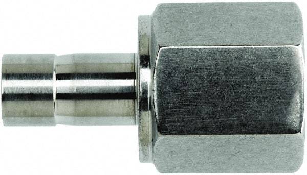 Brennan - 1" OD, Stainless Steel Female Adapter - NPT Ends - USA Tool & Supply