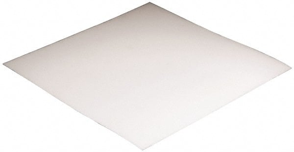 Made in USA - 4' x 48" x 3/4" White Polyethylene (LDPE) Sheet - USA Tool & Supply