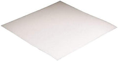 Made in USA - 1" Thick x 24" Wide x 2' Long, Polyethylene (LDPE) Sheet - White - USA Tool & Supply