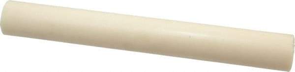 Made in USA - 1' Long, 1-1/2" Diam, ABS Plastic Rod - Beige - USA Tool & Supply