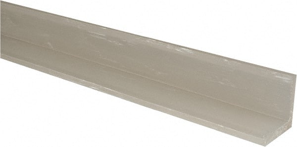 Value Collection - 2 Inch Leg Long x 1/4 Inch Thick x 5 Ft. Long, Standard Plastic Angle - USA Tool & Supply