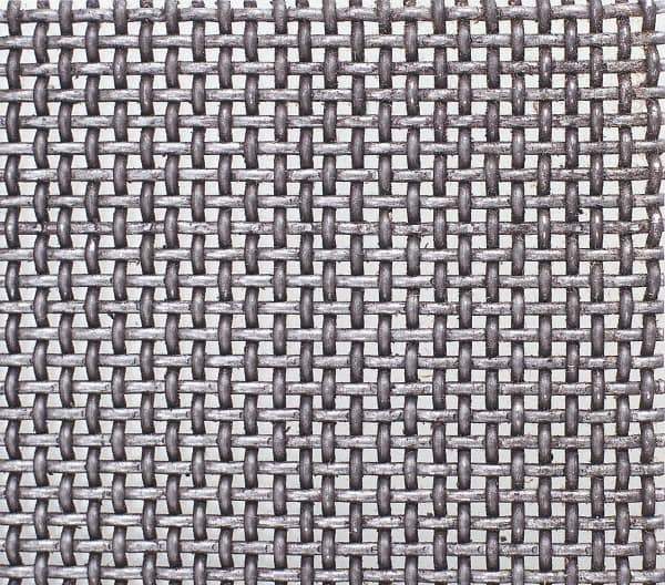 Value Collection - 39 Gage, 0.0075 Inch Wire Diameter, 60 x 60 Mesh per Linear Inch, Steel, Wire Cloth - 0.009 Inch Opening Width, 48 Inch Wide, Cut to Length - USA Tool & Supply