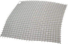 Value Collection - 18 Gage, 0.047 Inch Wire Diameter, 2 x 2 Mesh per Linear Inch, Stainless Steel, Wire Cloth - 0.453 Inch Opening Width, 12 Inch Wide x 12 Inch Stock Length - USA Tool & Supply