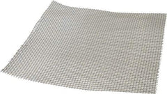 Value Collection - 19 Gage, 0.041 Inch Wire Diameter, 5 x 5 Mesh per Linear Inch, Stainless Steel, Wire Cloth - 0.159 Inch Opening Width, 12 Inch Wide x 12 Inch Stock Length - USA Tool & Supply