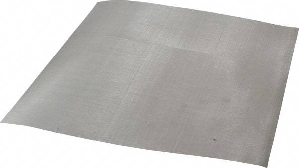 Value Collection - 33 Gage, 0.0075 Inch Wire Diameter, 60 x 60 Mesh per Linear Inch, Stainless Steel, Wire Cloth - 0.006 Inch Opening Width, 12 Inch Wide x 12 Inch Stock Length - USA Tool & Supply